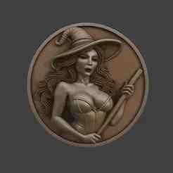Witch Button
