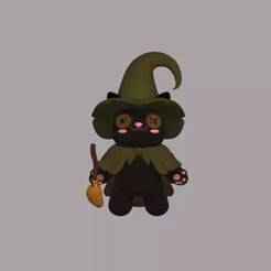 Witch Cat 3D 🐾🧹
