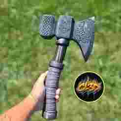 Wolf Blade Axe - Cosplay / Prop