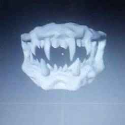 Wolf Jaw Face Mask
