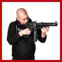 Wolfenstein SMG / Maschinenpistole Prop Replica Cosplay Weapon Gun