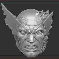 Wolverine Battle Damage V1 head sculpt for articulated action figures