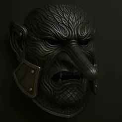 Wrath of the Ancients – 3D Printable Fantasy Tengu Warrior Mask STL, Samurai Oni Demon Cosplay Armor