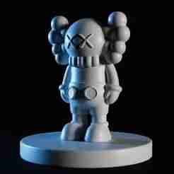 X-Eyed Art Toy – Stylized Designer Figurine STL