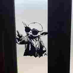Yoda-Star Wars-Sihouette 2D