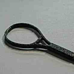 Yonex tennis Racquet keychain
