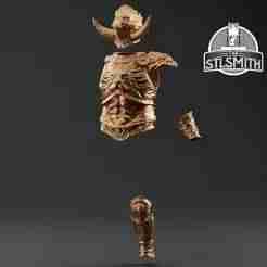 Young Lion's Armour Set Elden Ring Life Size Cosplay Prop STL