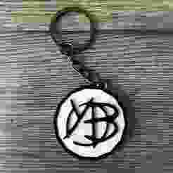 Yungblud Don Logo Keychain Charm
