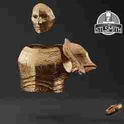 Zamor Armour Set Elden Ring Life Size Cosplay Prop STL