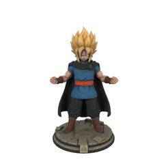 Zelda Style Goku - Ready to print fantastic fusion 3D Figure