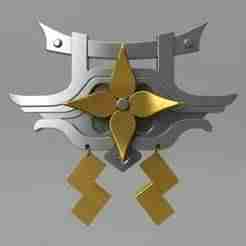 Zenless Zone Zero ZZZ Hoshimi Miyabi Hairpin. Video game, props, cosplay