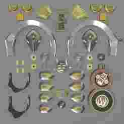 Zenless Zone Zero ZZZ Ju Fufu Jewelry and Accessories. Video game, props, cosplay