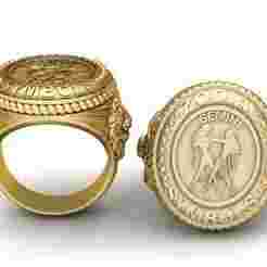 Zodiac Ring  3D printable model