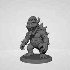 Zombie Bowser Figure