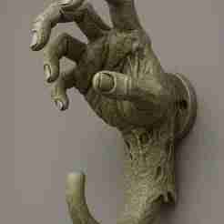 Zombie Hand Hook STL