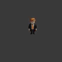 Zombie Trump Character