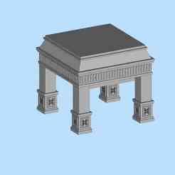 45 Outdoor Viewing Pavilion Garden Sunshine Pavilion Outdoor Landscape Pavilion Miniature Scene Model