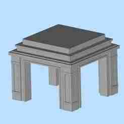 81 Outdoor Viewing Pavilion Garden Sunshine Pavilion Outdoor Landscape Pavilion Miniature Scene Model