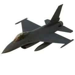 🛩️ F-16 Fighter Jet 3D Model | Supersonic Aircraft | Showpiece & Keychain Collectible