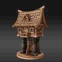 Fantasy Treehouse Cottage – 3D Printable Model