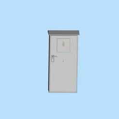 Home improvement warehouse electrical box single meter electrical box miniature scene model