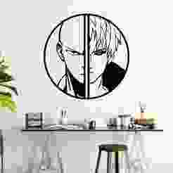 One Punch Man Wall Sculpture 2D
