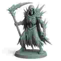 💀 Skeletal Lich 3D Model | Dark Fantasy Necromancer Statue | Undead Sorcerer Collectible