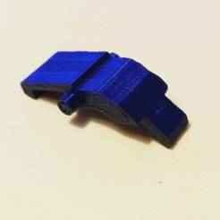 sparepart for the broken locking lever of the dust Container for a Medion 19407 Vacuum Cleaner