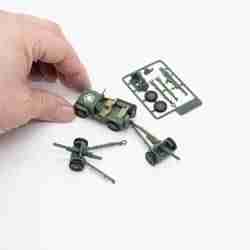 jeep Kit Kartı için 37mm Top M3