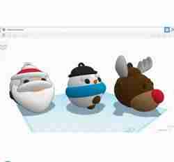 Tinkercad Noel