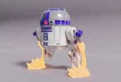 R2D2 Chibi Uçan Fan Art Süper Deform Yıldız Savaşları