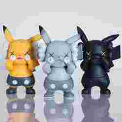 Kaws x Pikachu Art Toy Hayran Sanatı