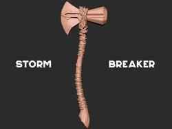 Thor - Stormbreaker 3D baskı modeli