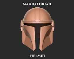 Mandalorian Kaskı 3 boyutlu baskı modeli