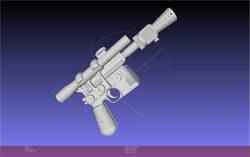 Star Wars Han Solo Blaster Temel Model