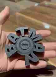 BATMAN FIDGET TOY / SPINNER / PRINT IN PLACE
