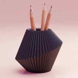 pencil holder desk organizer with cool design for desktop