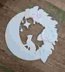cat wreath floral door plaque