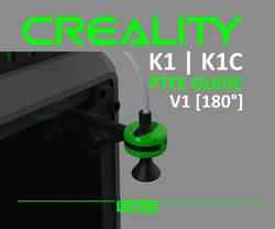 CREALITY K1|K1C|K1SE - PTFE TUBE GUIDE [180º]