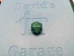 D20 Zarı - Dungeons and Dragons, 20 yüzlü zar.