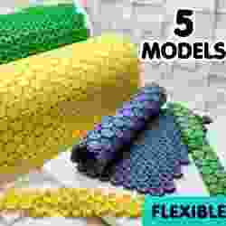 Flexible Circle Fabric ⦿ 5 Sizes