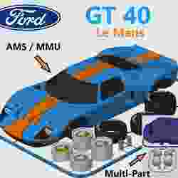 Ford GT 40 (Le Mans) Kit Card (1:24 scale)