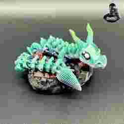 Graceful Dragon - Articulated - Print in Place - No Supports