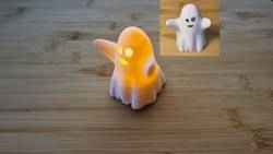 Halloween boo scary ghost for light
