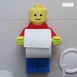 Lego Adam Tuvalet Kağıtlığı