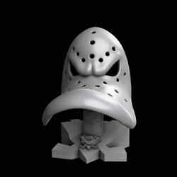 Mighty Duck Mask with Stand