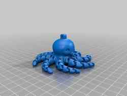 Octopus keychain v2
