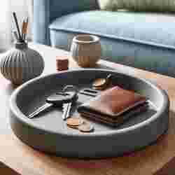 Round Key & Coin Tray – A Solution for Everyday Clutter