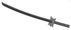 Çizgili Katana Kılıcı