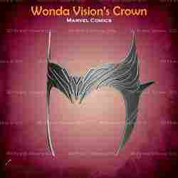 Wonda Vision Crown Cosplay Marvel - STL Dosyası